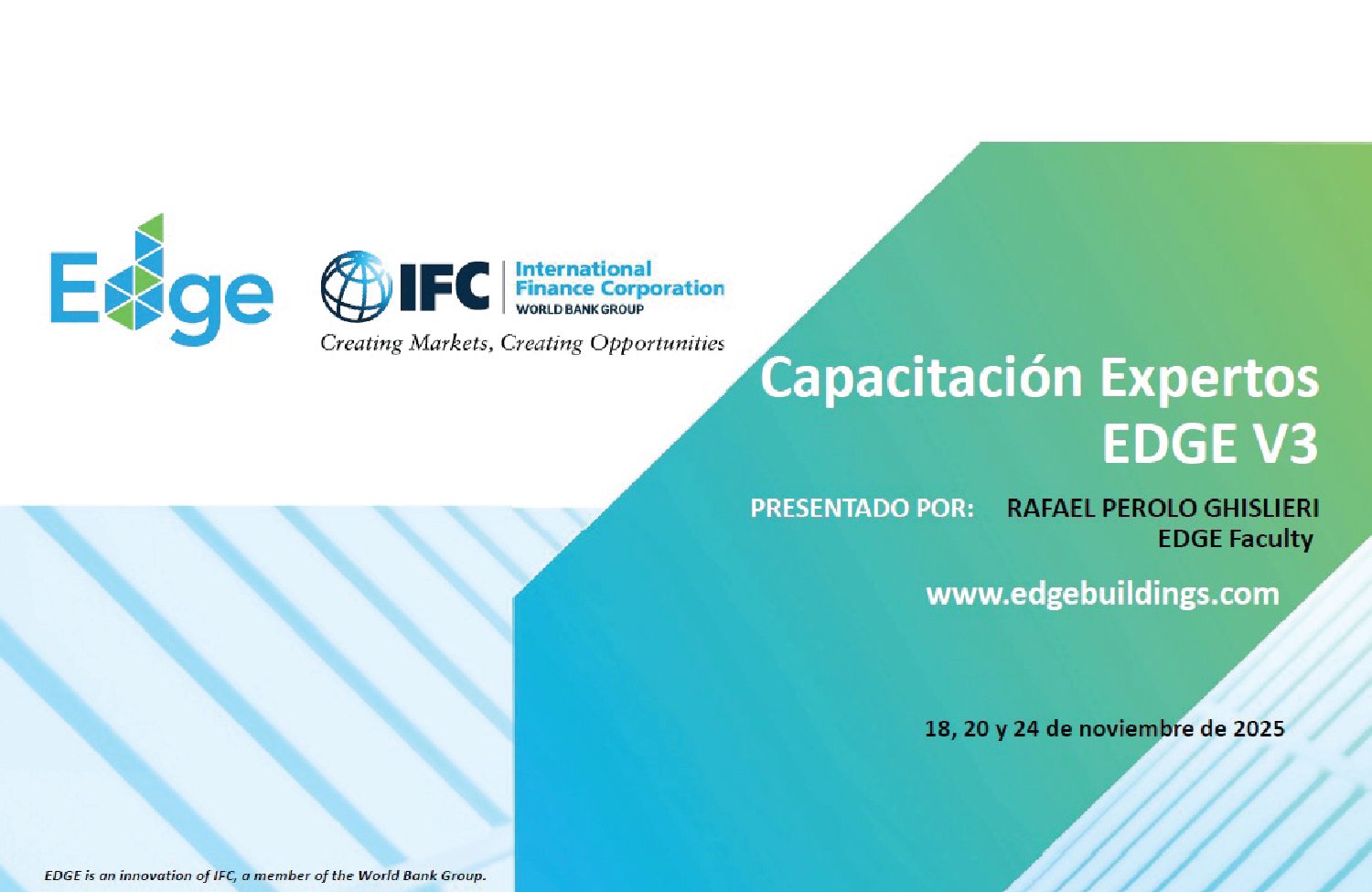 Formação em EDGE Expert V3