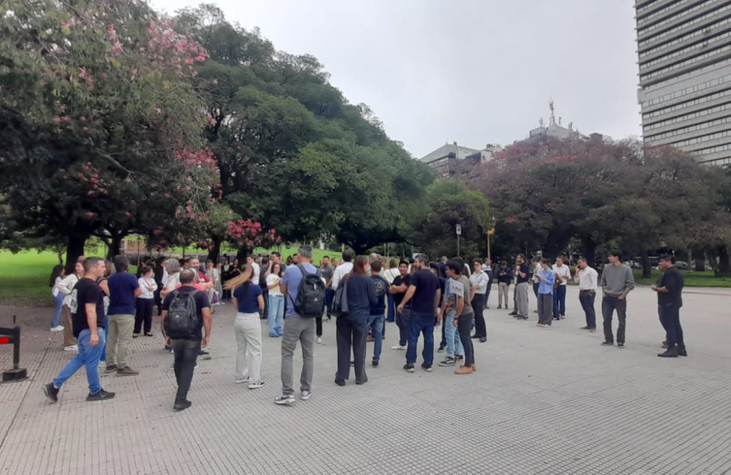 Simulacro de evacuación por incendio