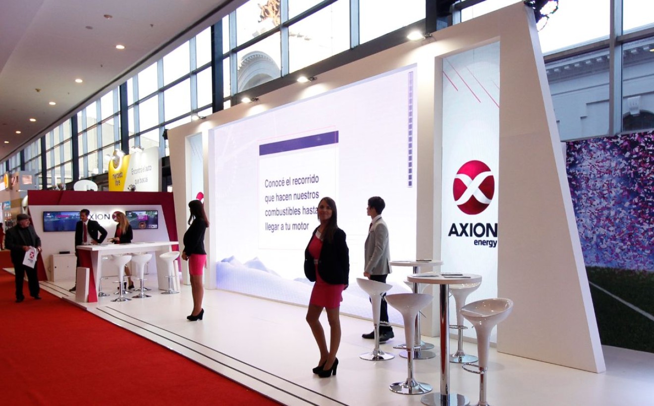 Stand Axion energy Salón del Automóvil 2017