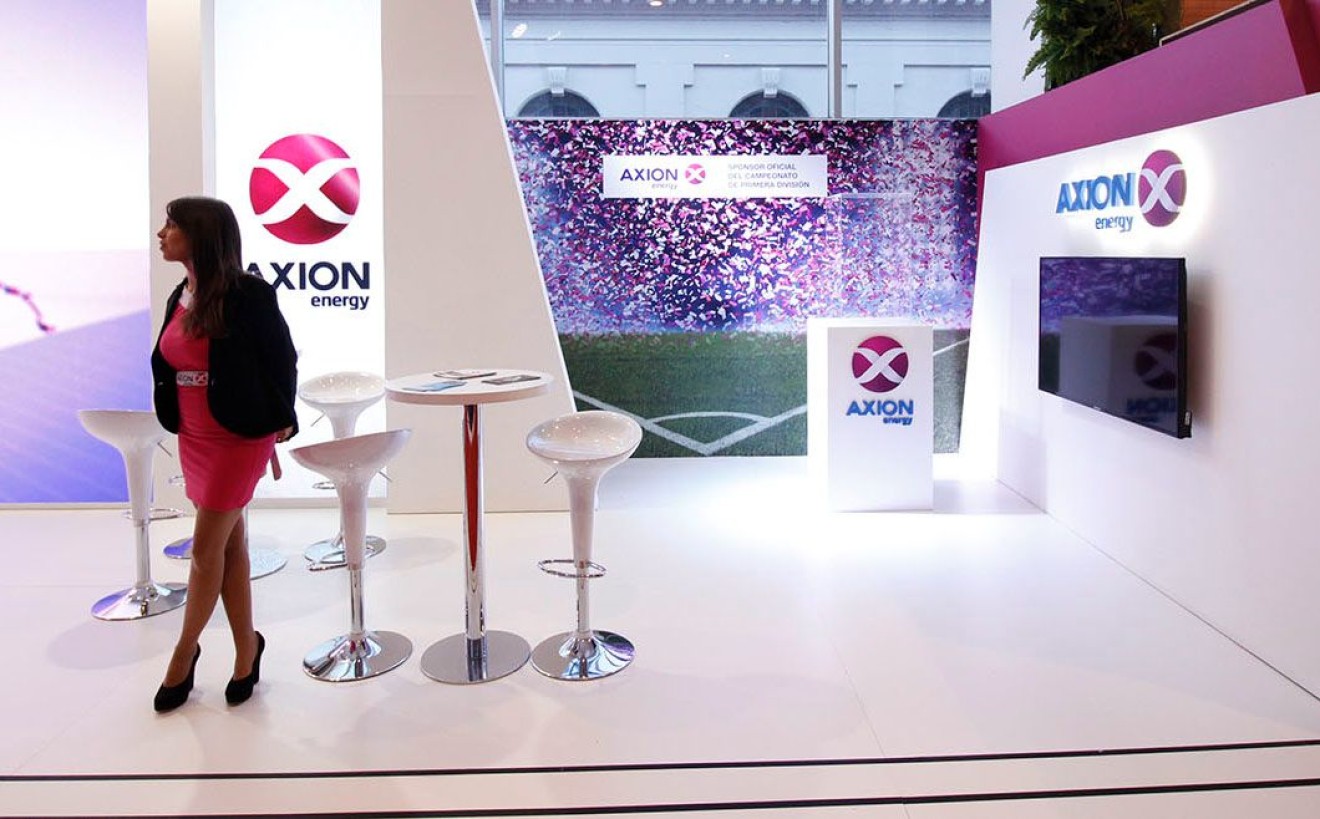 Stand Axion energy Salón del Automóvil 2017