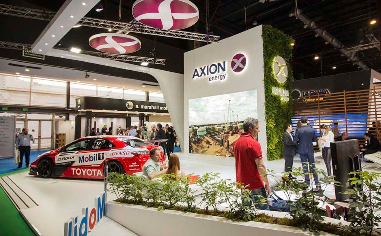 Stand AXION energy Oil and Gas 2017